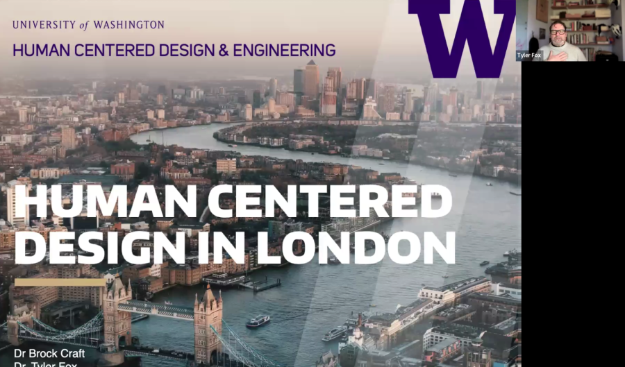 Human Centered Design in London - Zoom meeting screenshot